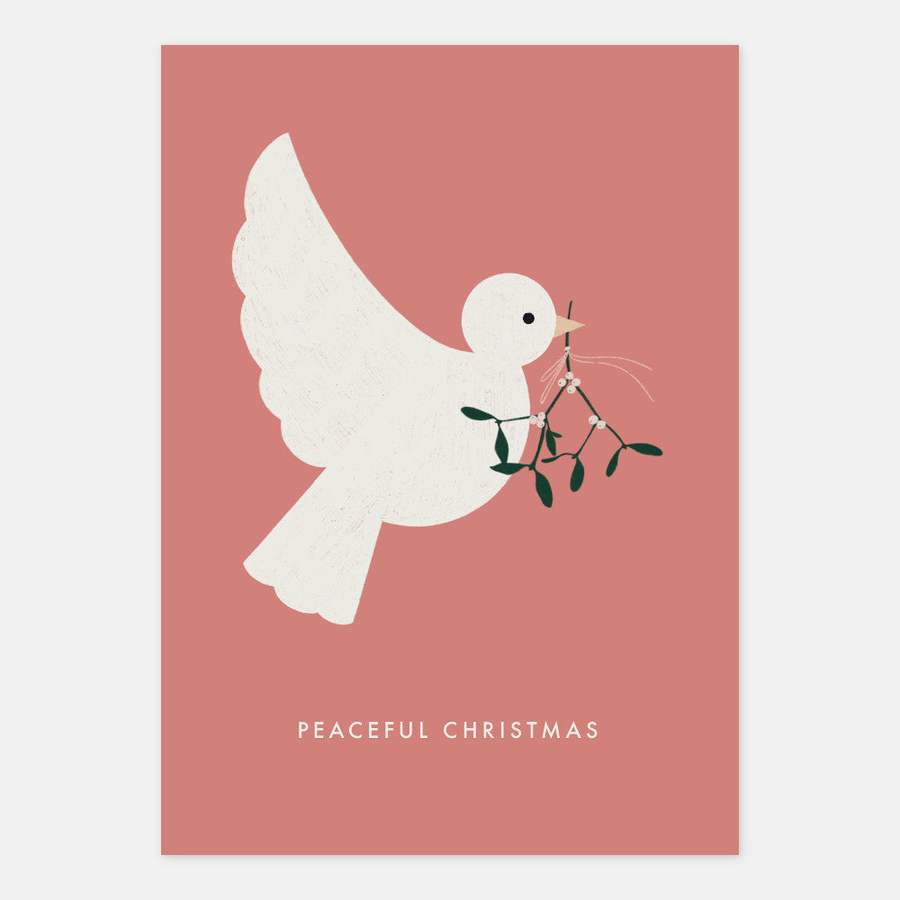 Peaceful Christmas Postcard